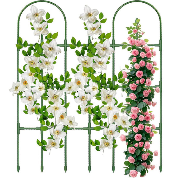 47.2" Garden Arch Trellis for Climbing Plants