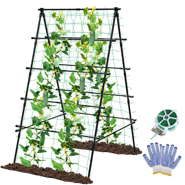 31''X71'' Cucumber Trellis for Climbing Plants Outdoor