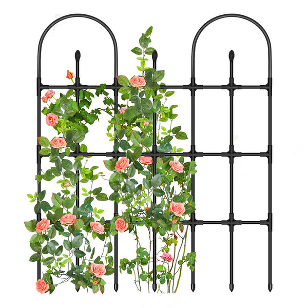 47.2" Garden Arch Trellis for Climbing Plants