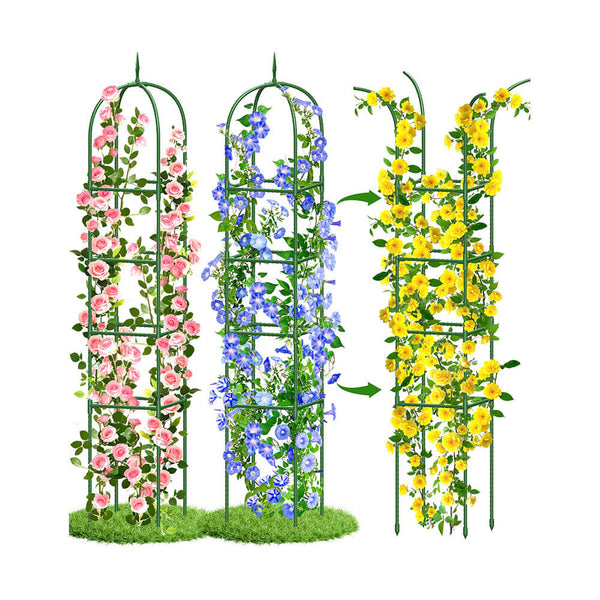 6FT Garden Obelisk Trellis for Climbing Plants