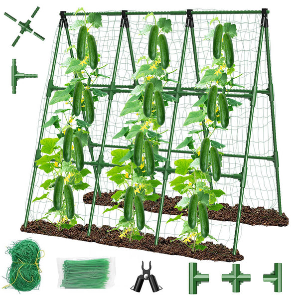 51x53" Cucumber Trellis For Raised Bed